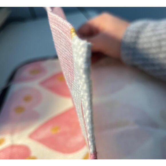 Valentines Day Placemats 4pc Pink Heart Table Decor Wedding Party Decorations - Picture 9 of 9